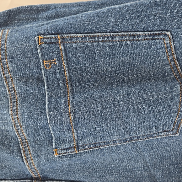 Pilcro Dark Blue Flare Jeans - Picture 8 of 8